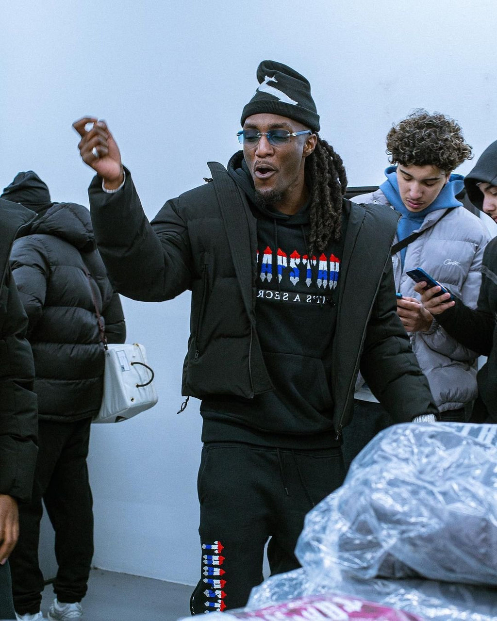 Trapstar Secret Decoded Schwarzer Premium Trainingsanzug – Exklusiver Urbaner Look