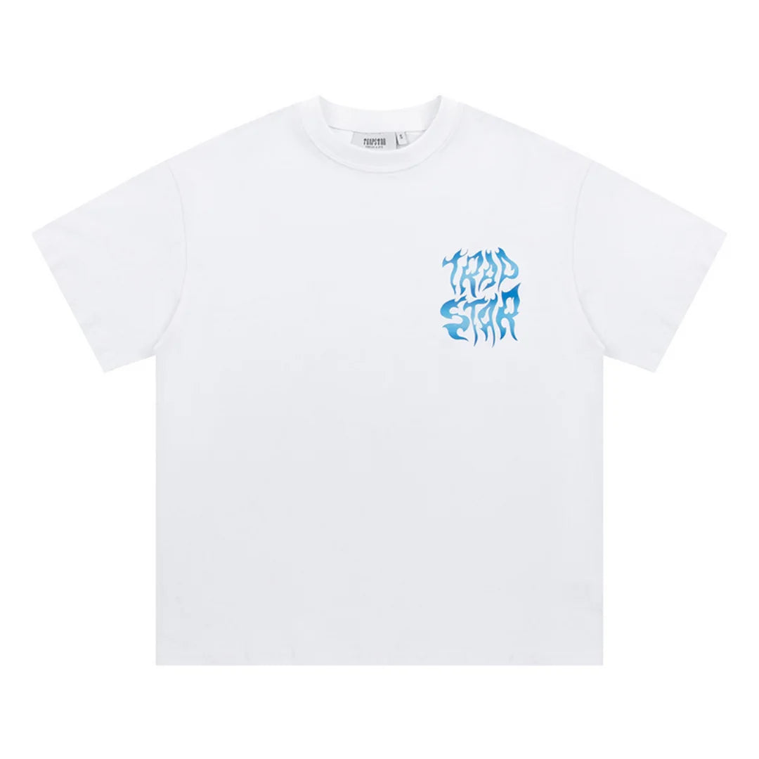 Trapstar Decodiertes Ice Lighter T-Shirt: Stylisches Baumwoll-Shirt für Urbane Mode