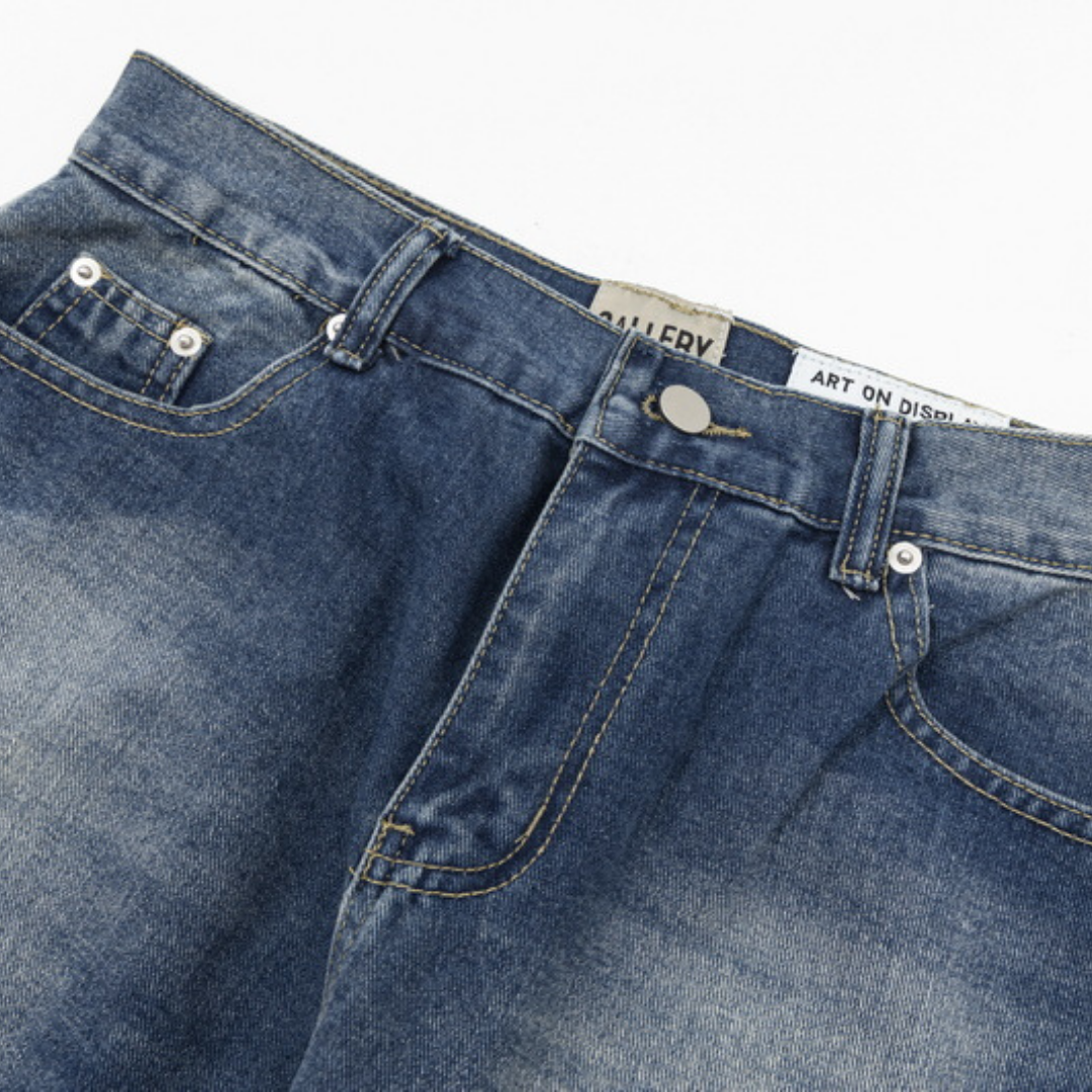 Gallery Dept. Handbemalte Designer Denim Jeans – Künstlerische Streetwear für Unisex