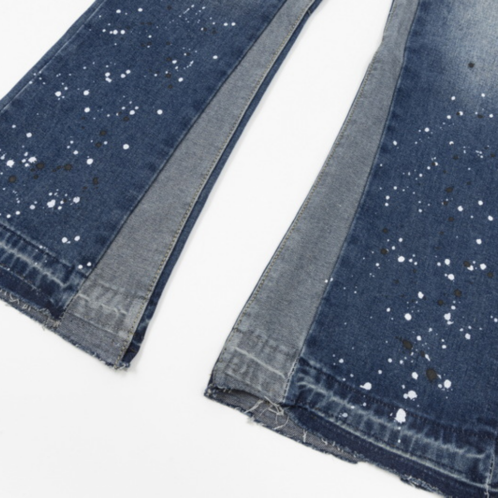 Gallery Dept. Handbemalte Designer Denim Jeans – Künstlerische Streetwear für Unisex