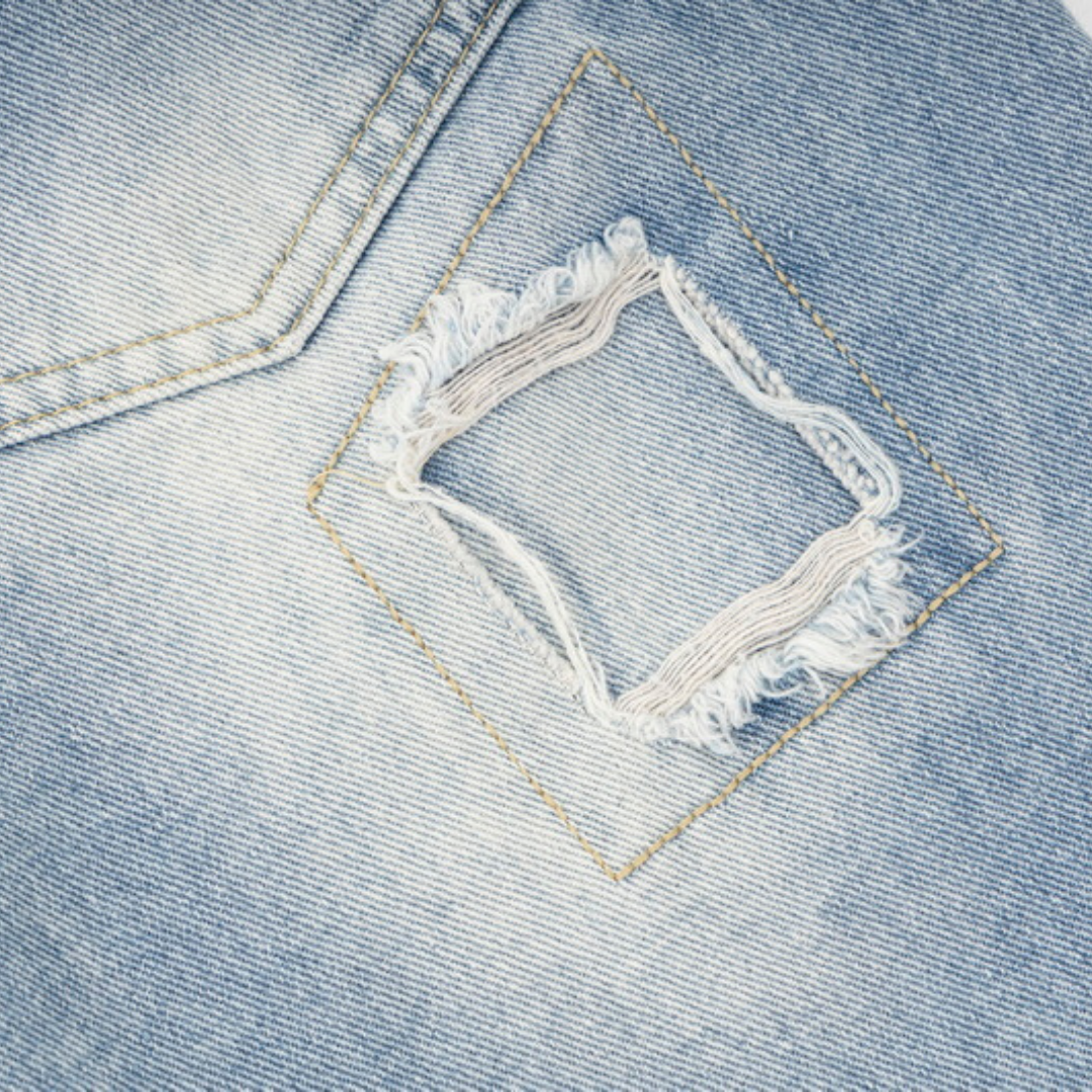 Gallery Dept. Künstlerische Handbemalte Jeans: Einzigartiger Streetwear Denim mit Farbklecksen