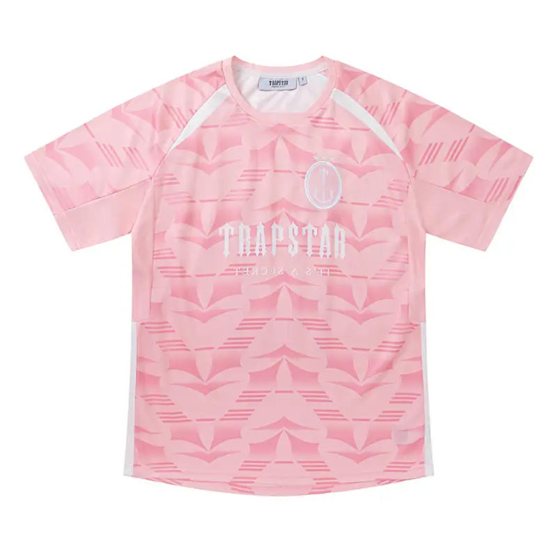 Trapstar Irongate Gradient Pink T-Shirt – Stylisches Herren Streetwear Kurzarm Top