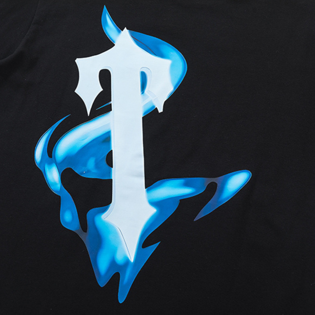 Trapstar Decoded T-Logo T-Shirt: Authentisches Streetwear Design für Herren