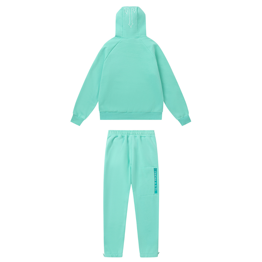 Trapstar Decoded 2.0 Blauer Herren Jogginganzug – Stilvoller Freizeit-Sportanzug