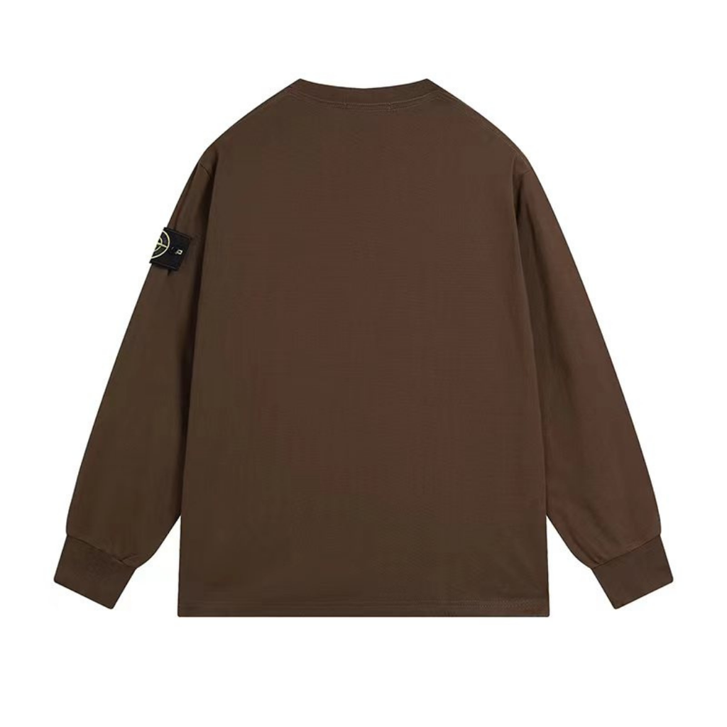 Stone Island Monogramm Kapuzenpullover – Luxuriöser Unisex Hoodie mit Logo Design