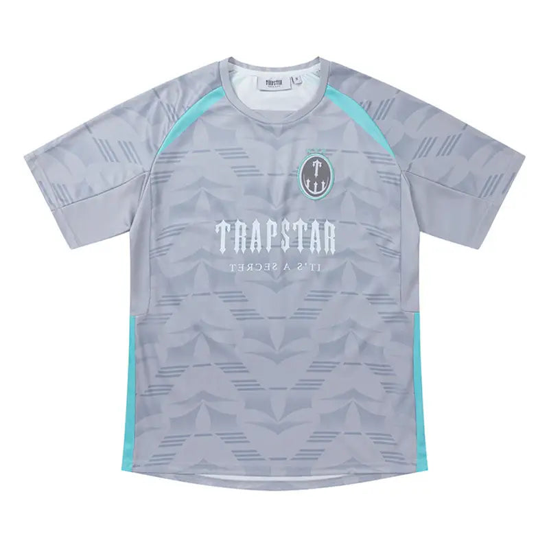 Trapstar Irongate Farbverlauf Grau-Grün T-Shirt: Modernes Urban-Design für Herren