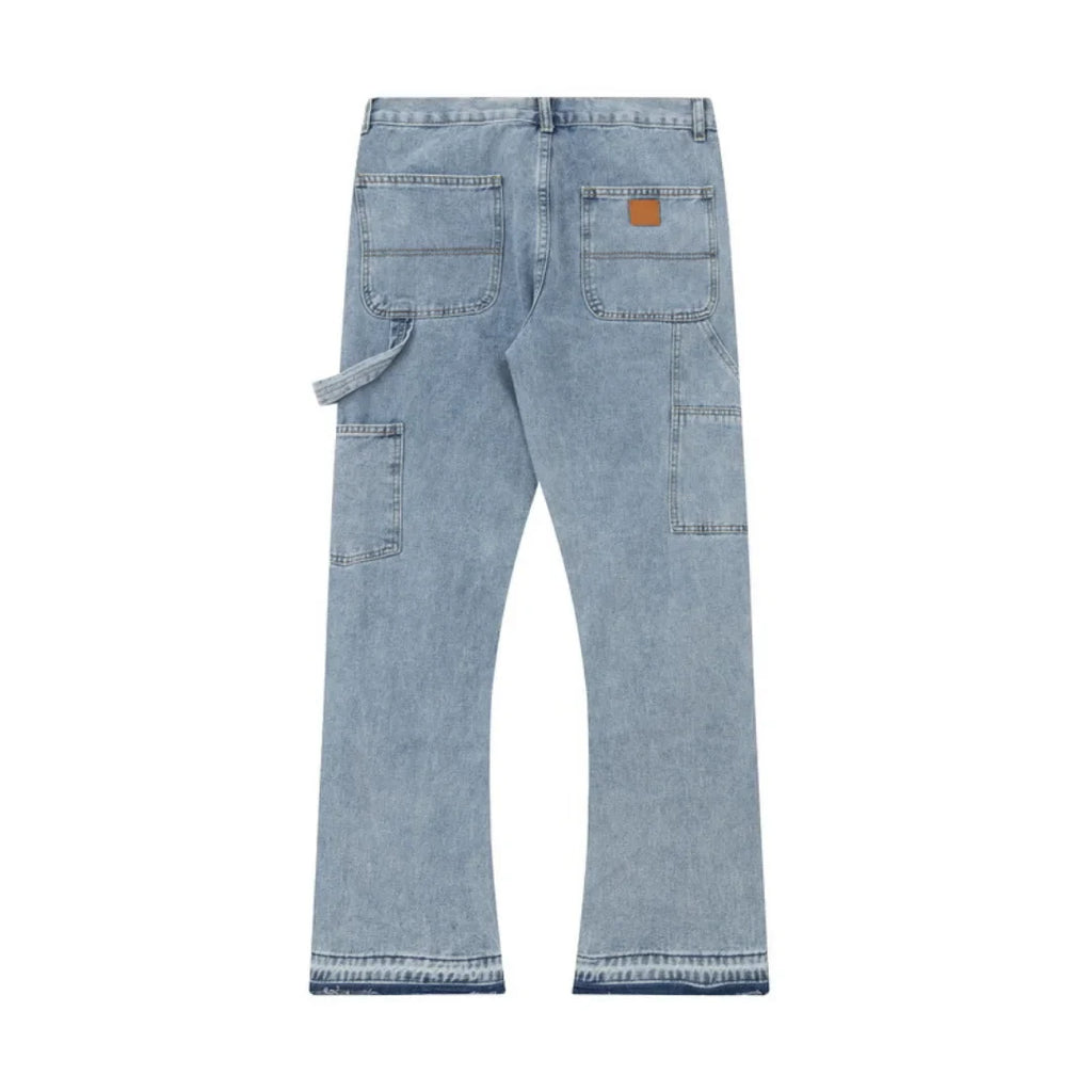 Gallery Dept. Handbemalte Denim Jeans – Einzigartiger Streetwear Künstler-Look Unisex