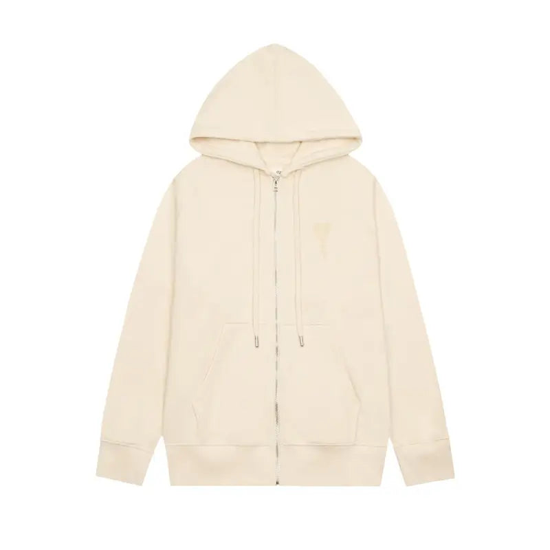 AMI Paris Edle Herz-Patch Jacke Unisex – Stilvolle, Zeitlose Pariser Mode