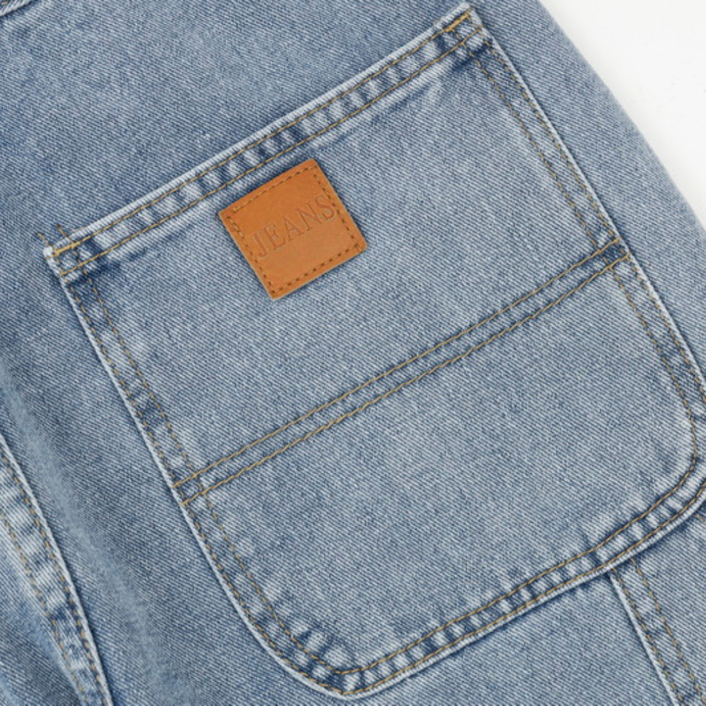 Gallery Dept. Handbemalte Denim Jeans – Einzigartiger Streetwear Künstler-Look Unisex