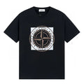 Stone Island Monochromes Herren T-Shirt – Stylisch, Hochwertig, Baumwolle