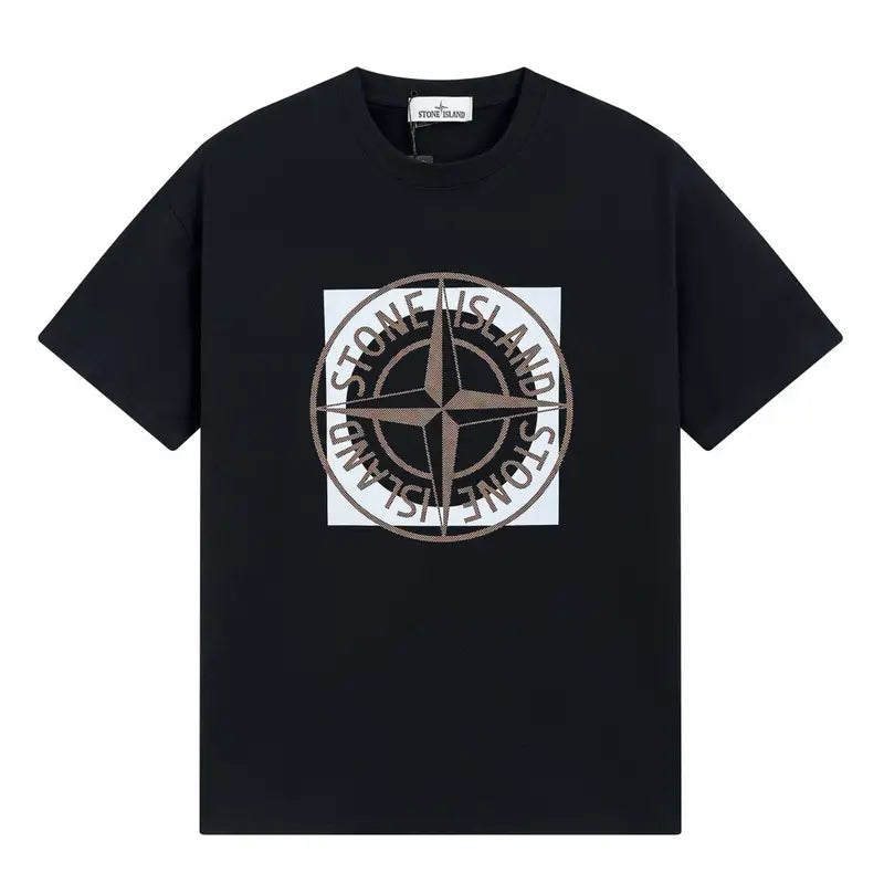 Stone Island Monochromes Herren T-Shirt – Stylisch, Hochwertig, Baumwolle