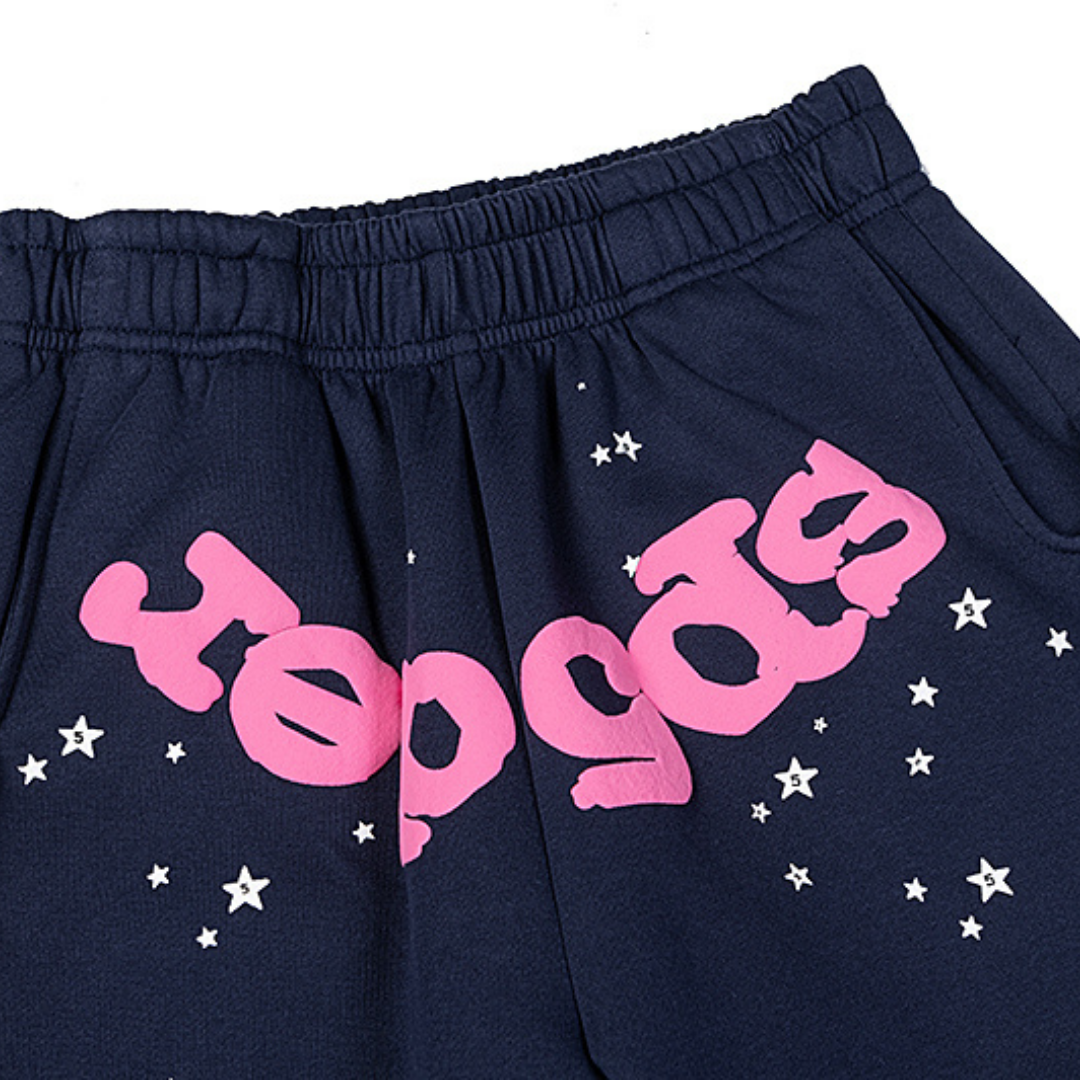 Exklusiver SP5DER Streetwear-Jogginganzug: Stylisches Design, Hoher Komfort für Herren