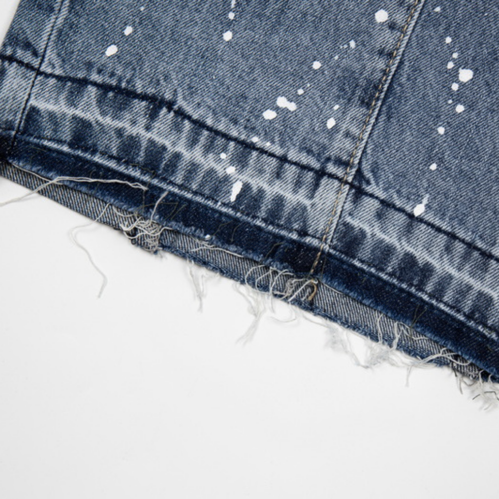 Gallery Dept. Handbemalte Denim Jeans – Künstlerisch, Oversized, Einzigartig, Streetwear-Statement