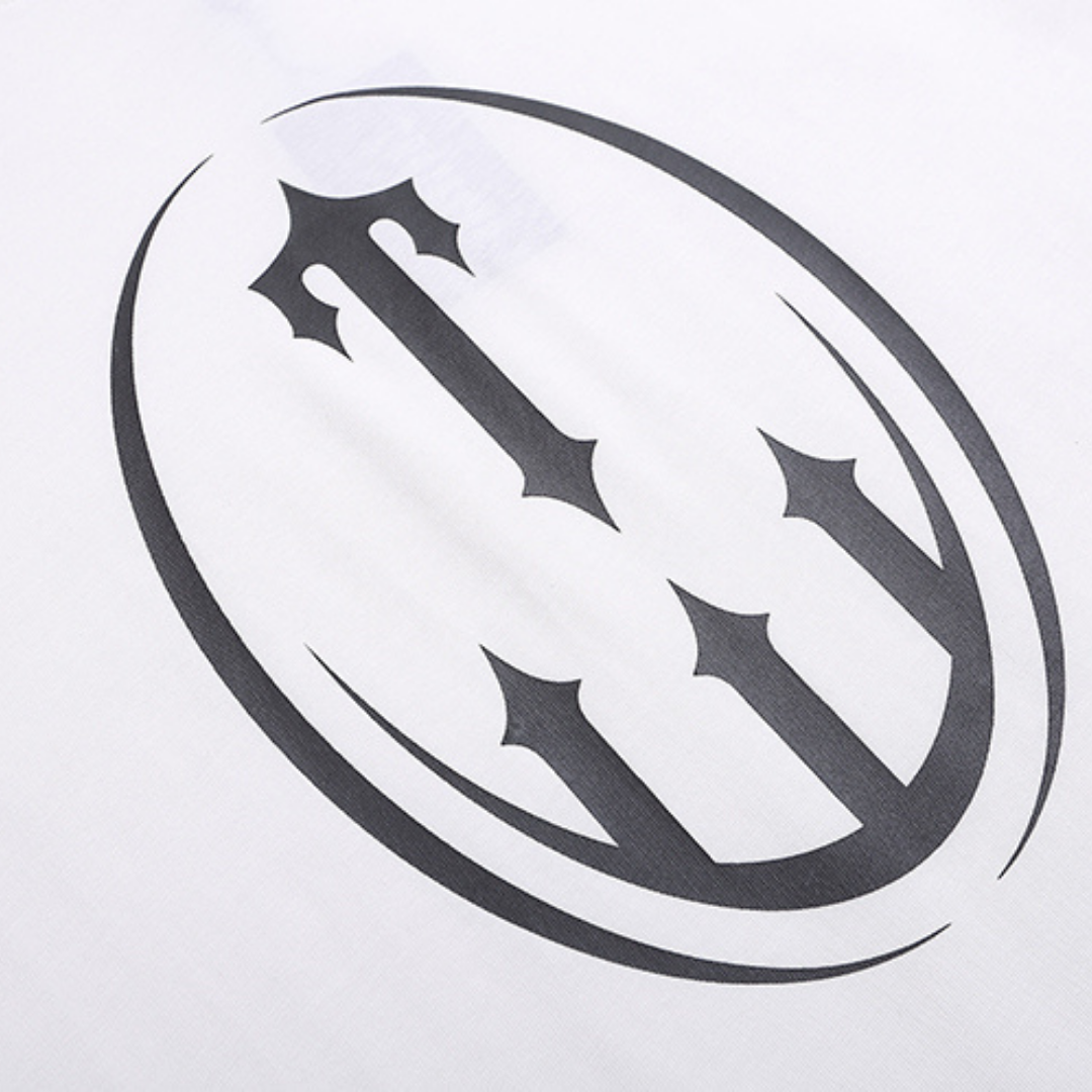 Trapstar Irongate T-Logo T-Shirt Weiß Urbanes Streetwear Baumwoll-Shirt