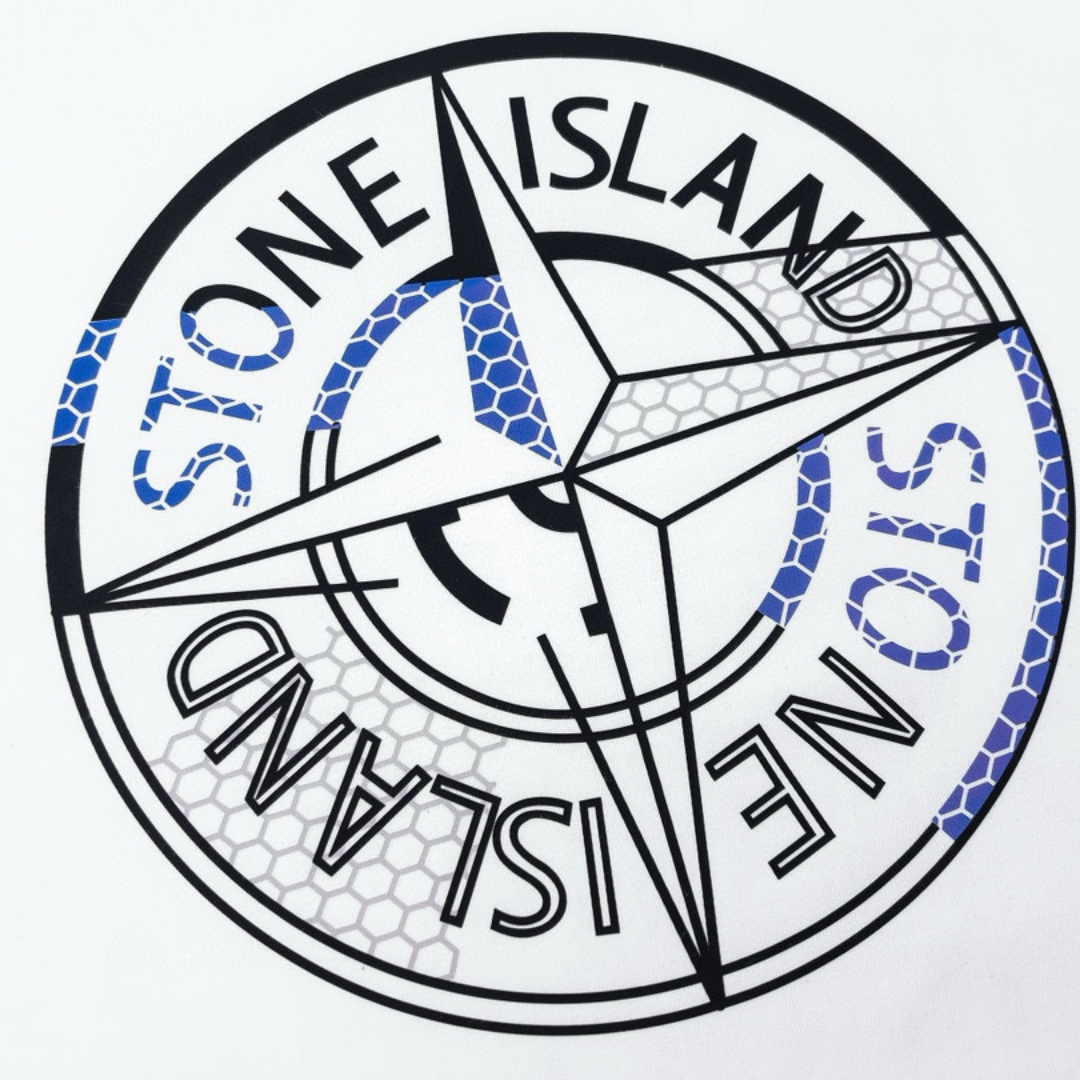 Exklusives Stone Island Monochrom Herren T-Shirt: Premium Baumwolle, Komfort & Stil