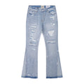 Gallery Dept. Bemalte Jeans: Luxuriöse Streetwear, Distressed Denim, Loose Fit