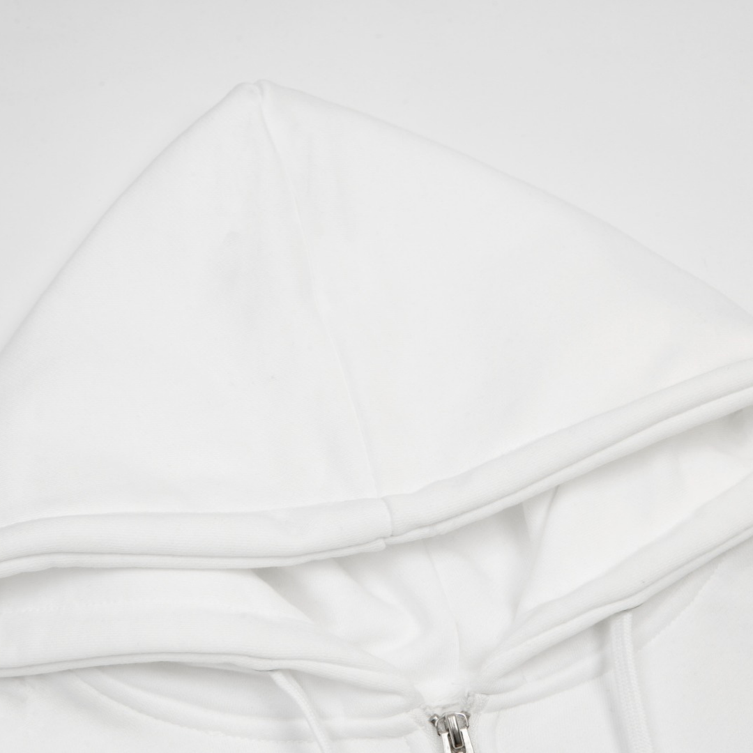 AMI Paris Unisex Jacke: Elegante Baumwoll-Sweatjacke mit Herzlogo für jeden Anlass