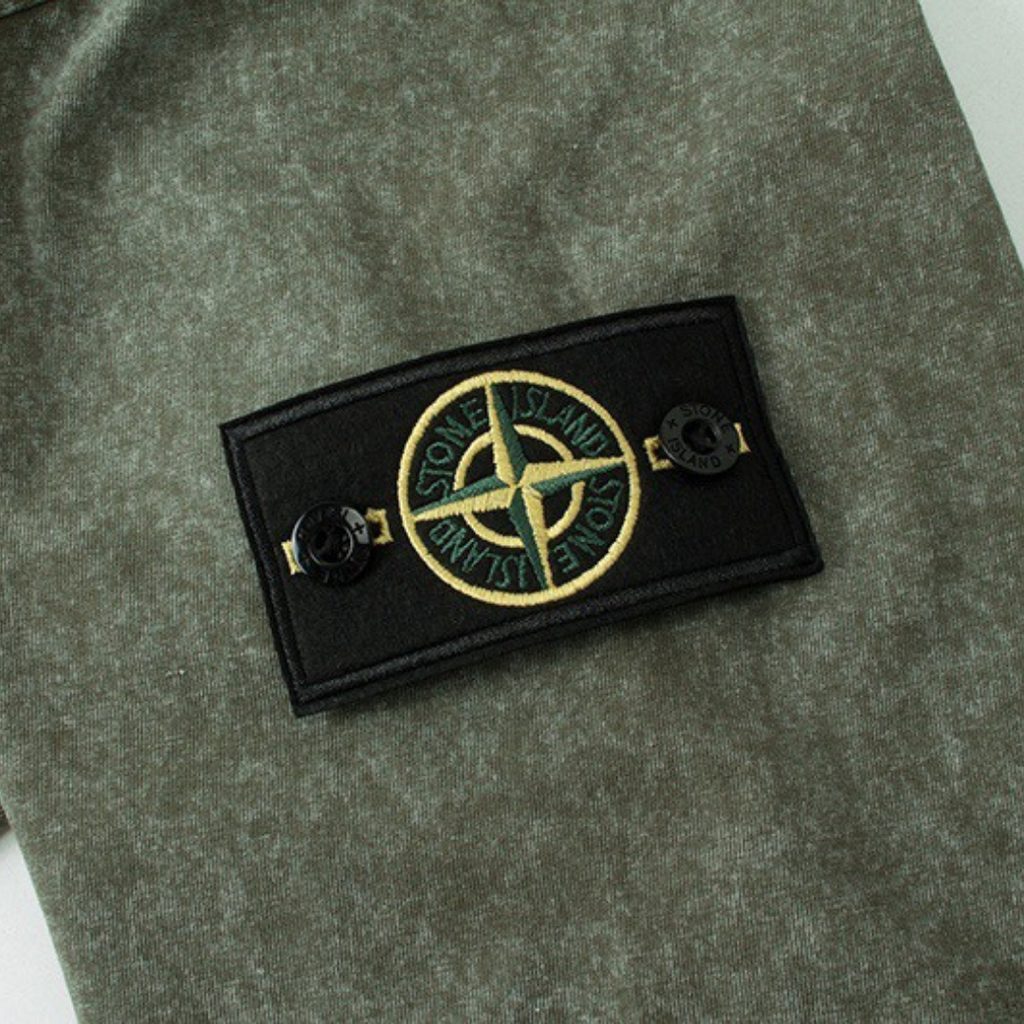 Exklusiver Stone Island Monogramm Hoodie für Herren – Luxus Designer Kapuzenpullover