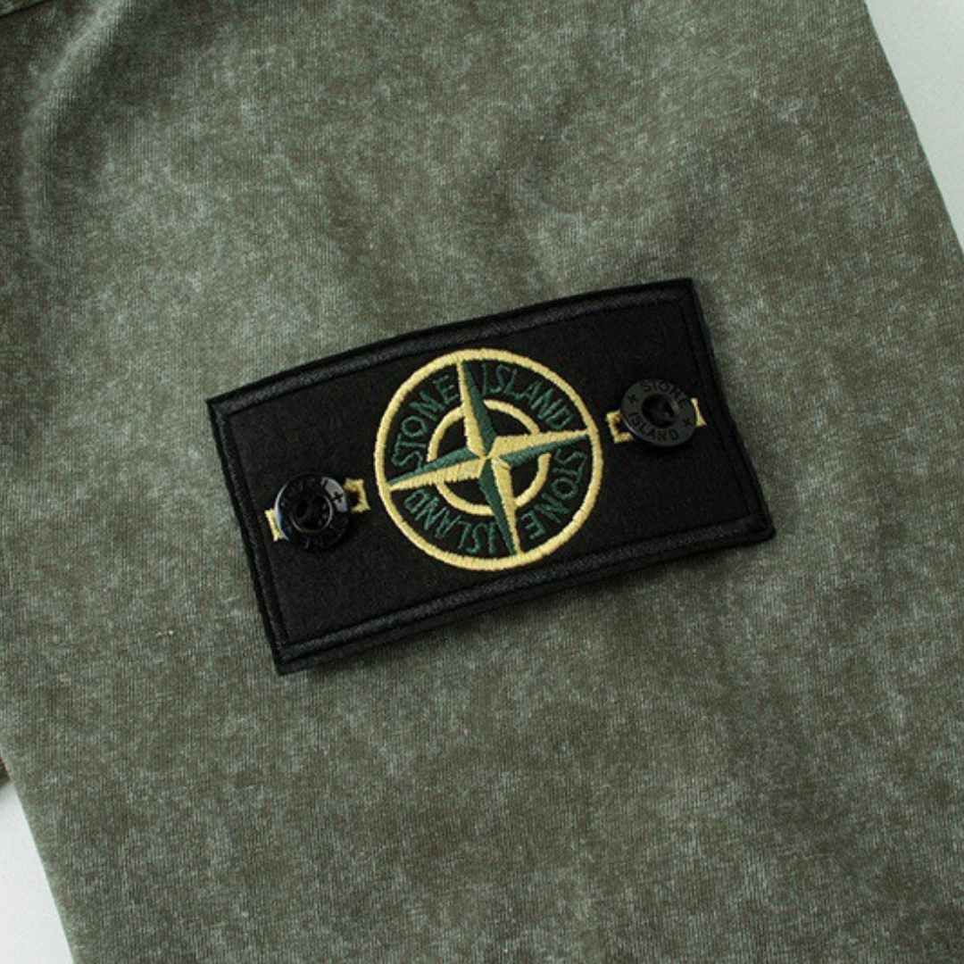 Exklusiver Stone Island Monogramm Hoodie für Herren – Luxus Designer Kapuzenpullover