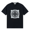 Stone Island Monogramm Herren T-Shirt – Premium Baumwolle, Kurzarm, Komfortabel & Stilvoll