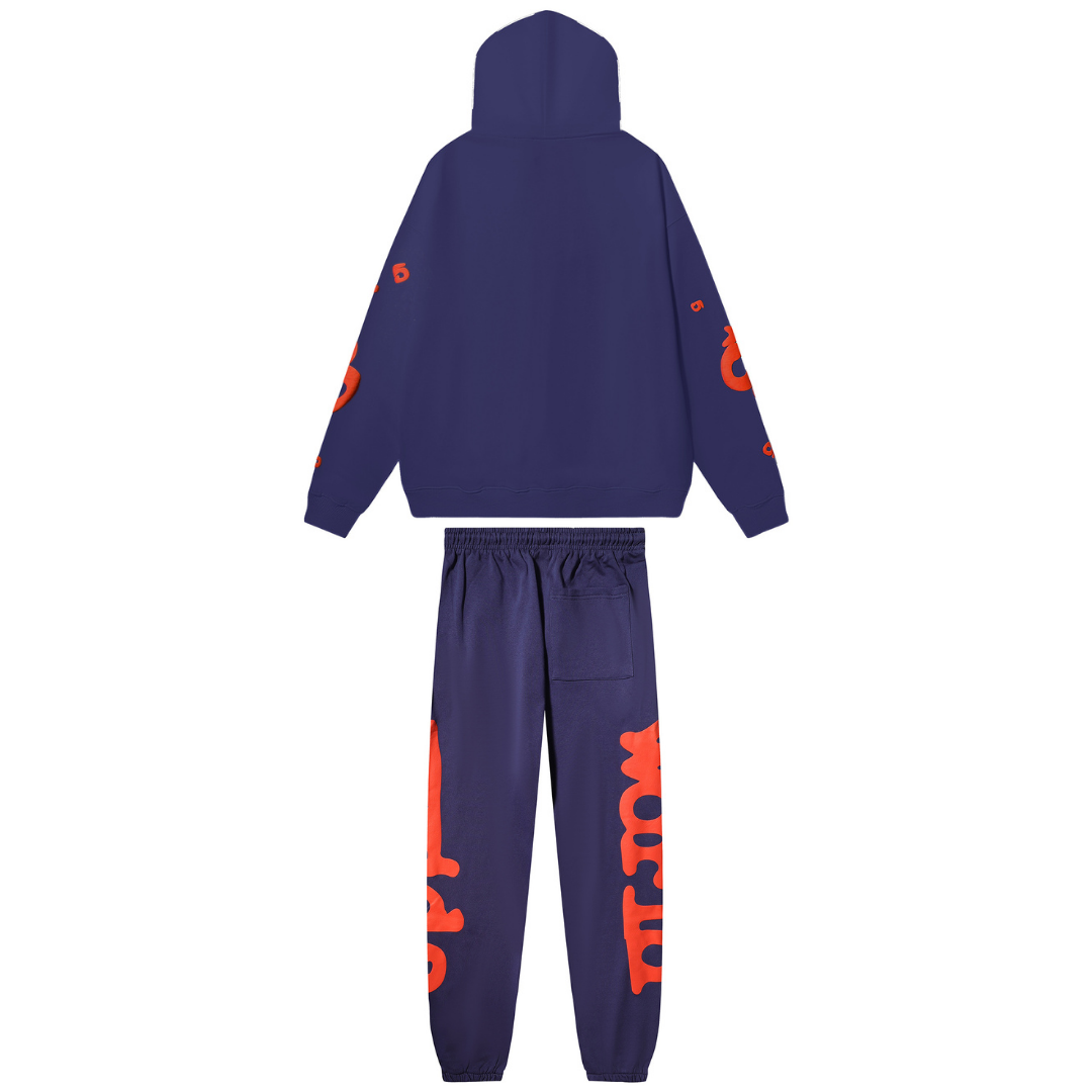 Stilvoller SP5DER Unisex Streetwear Trainingsanzug – Luxus Komfort Set