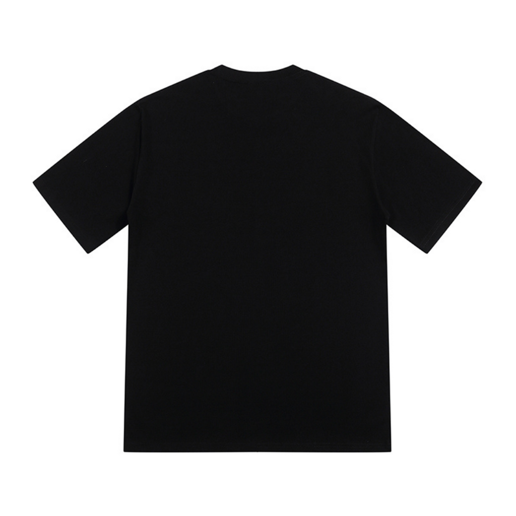 Trapstar Hyperdrive Logo T-Shirt Schwarz Herren Baumwolle Exklusives Streetwear Shirt