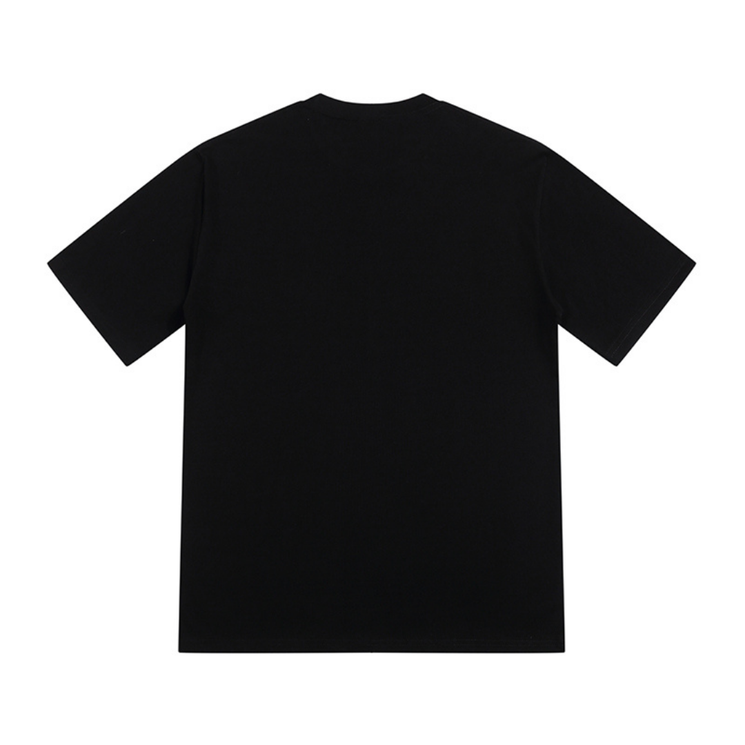 Trapstar Hyperdrive Logo T-Shirt Schwarz Herren Baumwolle Exklusives Streetwear Shirt