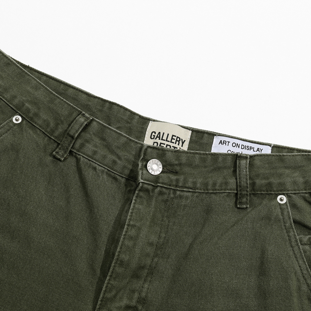 Einzigartige Gallery Dept. Handbemalte Denim-Jeans – Künstlerisch, Lässig, Statement-Stil