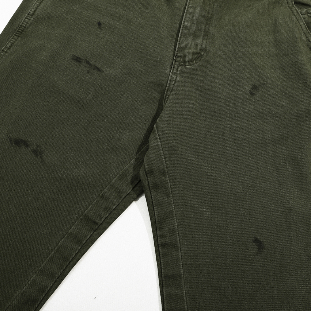 Einzigartige Gallery Dept. Handbemalte Denim-Jeans – Künstlerisch, Lässig, Statement-Stil