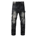 Amiri Schwarze Distressed Jeans: Dein Ticket zum lässigen Rockstar-Look