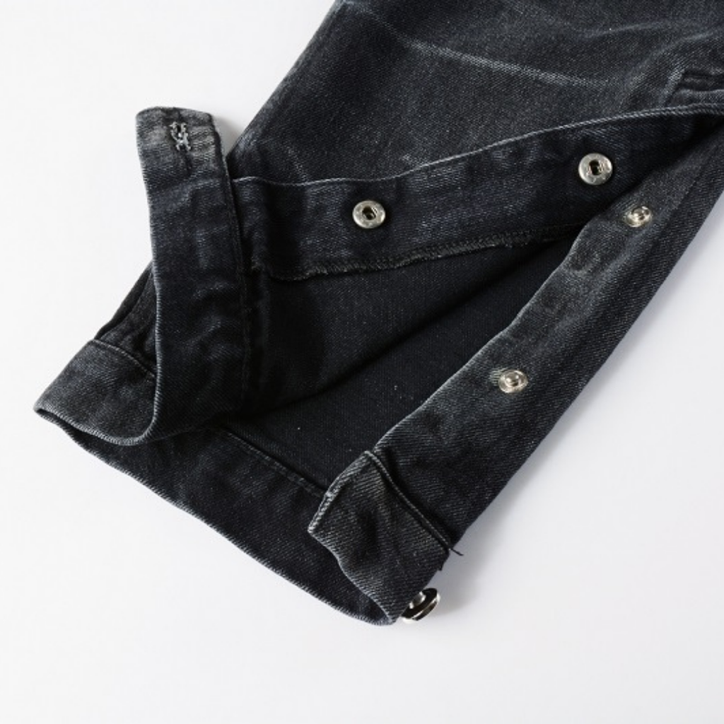 Amiri Schwarze Distressed Jeans: Dein Ticket zum lässigen Rockstar-Look