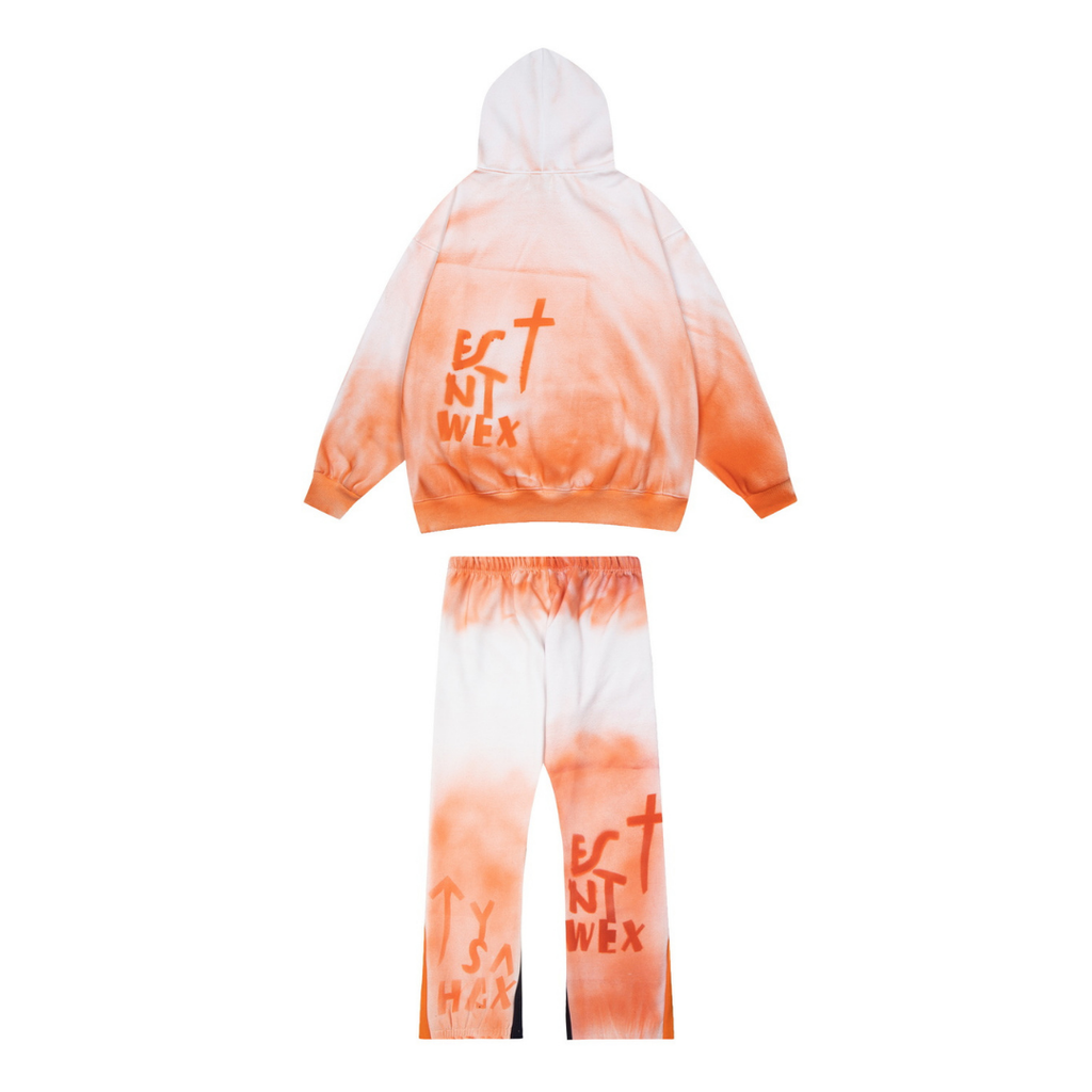 Gallery Dept. Künstlerischer Streetwear Trainingsanzug Handbemalt Oversized Deconstructed Design