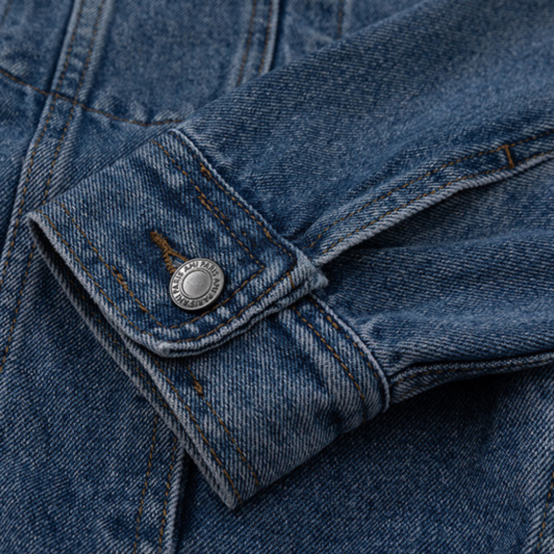 AMI Paris Premium Denim Jacke – Zeitloser Pariser Chic für Damen & Herren