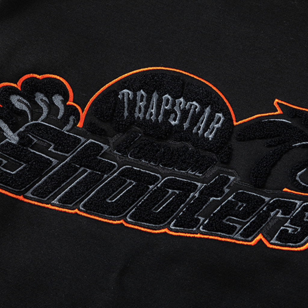 Trapstar Shooters 2.0 Kapuzen-Trainingsanzug Schwarz: Urbaner Streetwear-Style