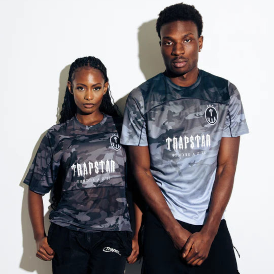 Trapstar Camo Gradient T-Shirt Herren: Exklusives Urban Streetwear Design, Bequemes Baumwoll Shirt