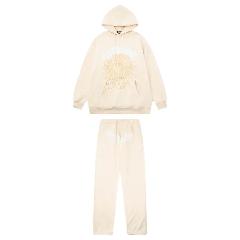 SP5DER Trainingsanzug Young Thug Streetwear Set – Luxuriöser Komfort & Stil