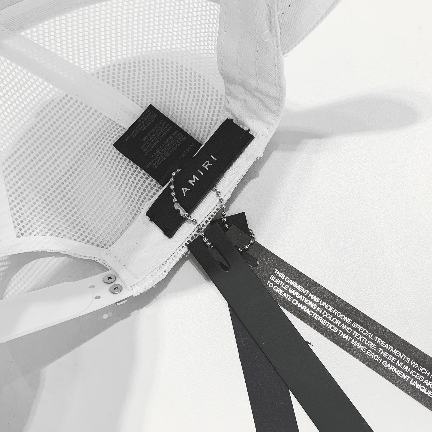 Exklusive Amiri Logo Cap – Luxuriöses Streetwear-Accessoire für Stilbewusste