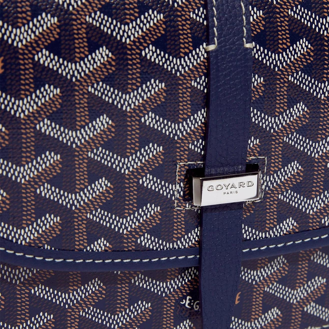Exklusive Goyard Marineblaue Monogramm Tasche – Luxus Handtasche mit Handwerkskunst