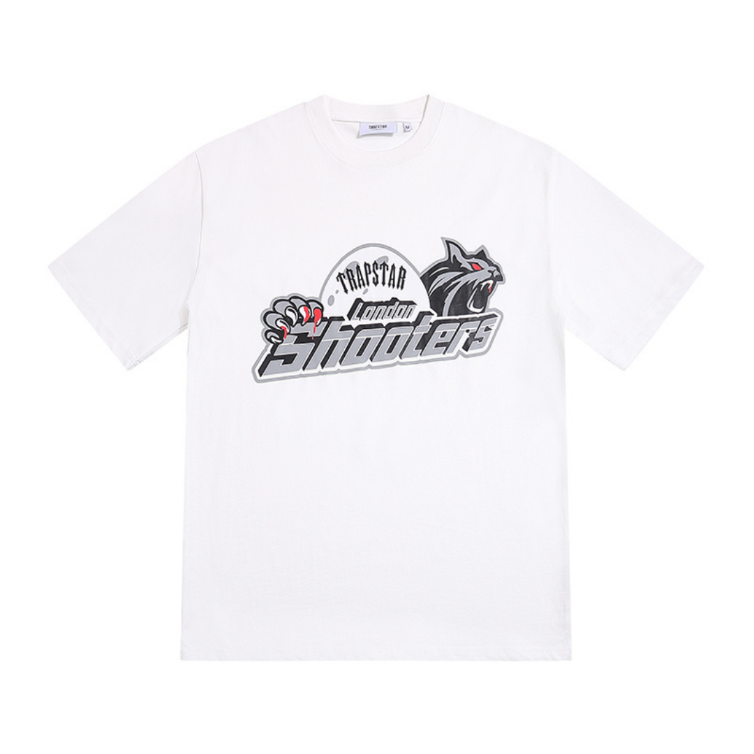 Trapstar London Shooters Blut T-Shirt Schwarz Herren Urban Streetwear