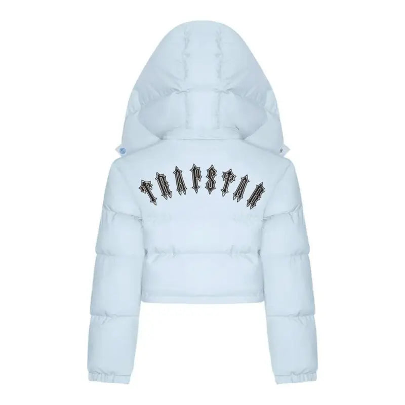 Trapstar Damen Irongate Pufferjacke mit abnehmbarer Kapuze – Urbaner Warmhaltender Streetstyle