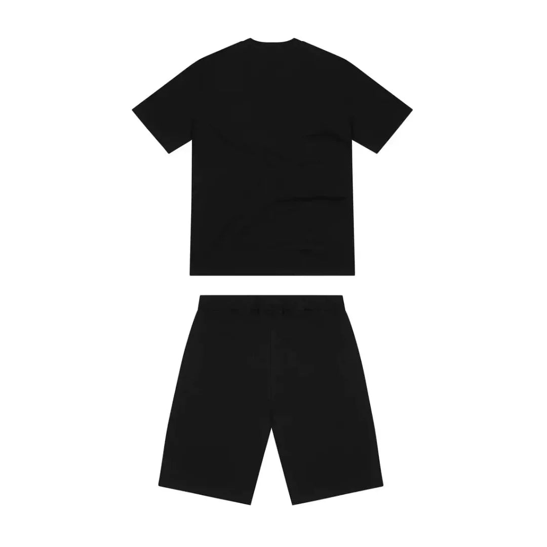 Trapstar Arch Short Set Schwarz – Lässiges Bequemes Sommer Streetwear Outfit