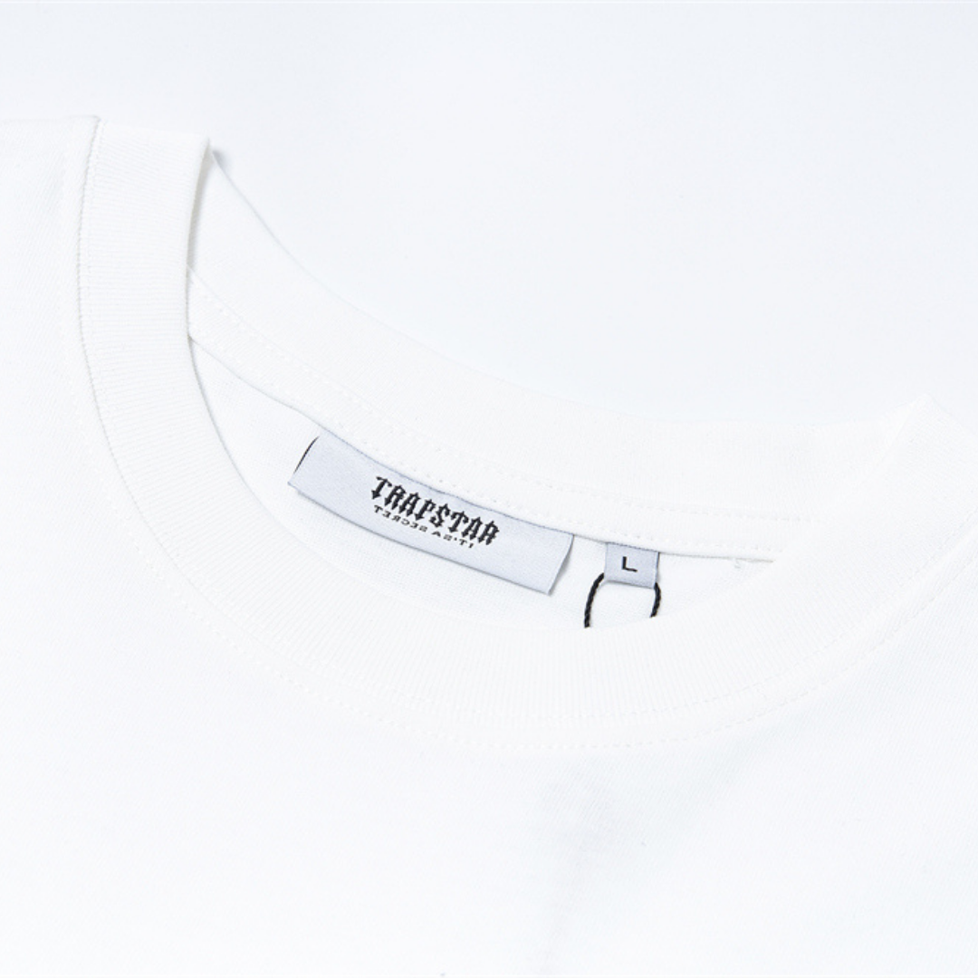 Stylisches Trapstar Logo T-Shirt: Bequemes Baumwoll-Shirt für Streetwear-Fans