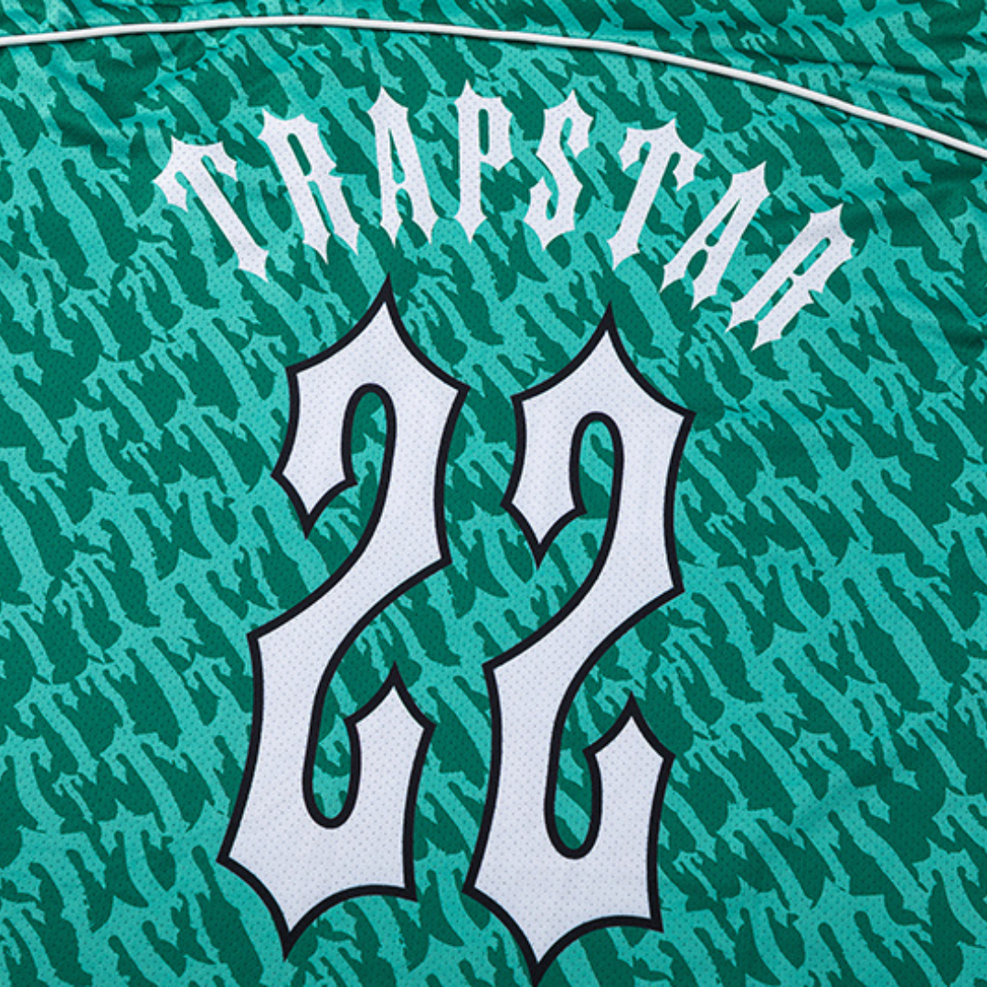 Trapstar Irongate Gradient Grünes T-Shirt – Stylisches Baumwoll-Streetwear-Oberteil