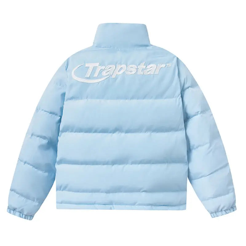 Trapstar Irongate Baby Blau Jacke: Exklusive Streetwear für den modernen Style