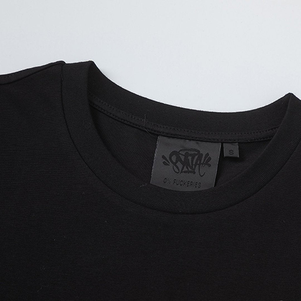 Syna World London Streetwear Baumwoll-T-Shirt – Urbaner Stil, Hoher Tragekomfort