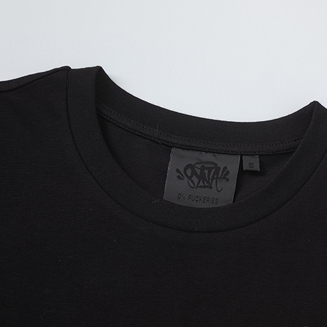 Syna World London Streetwear Baumwoll-T-Shirt – Urbaner Stil, Hoher Tragekomfort