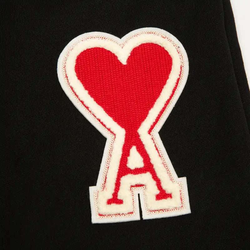 AMI Paris Unisex Gemütliche French Terry Jogginghose – Eleganter Freizeit-Chic für jeden Anlass