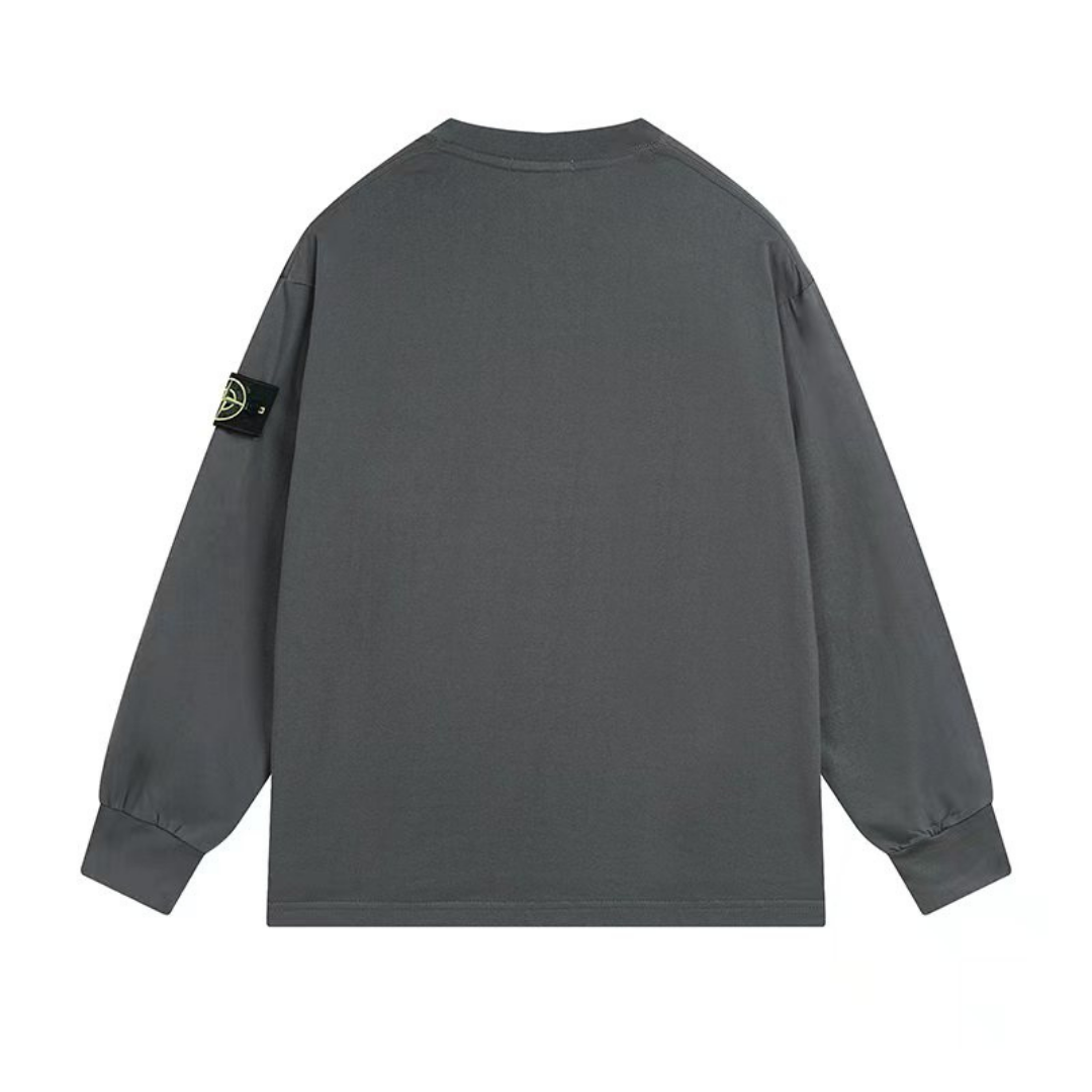 Authentischer Stone Island Monogramm Hoodie für Herren – Premium Urban Kapuzenpullover