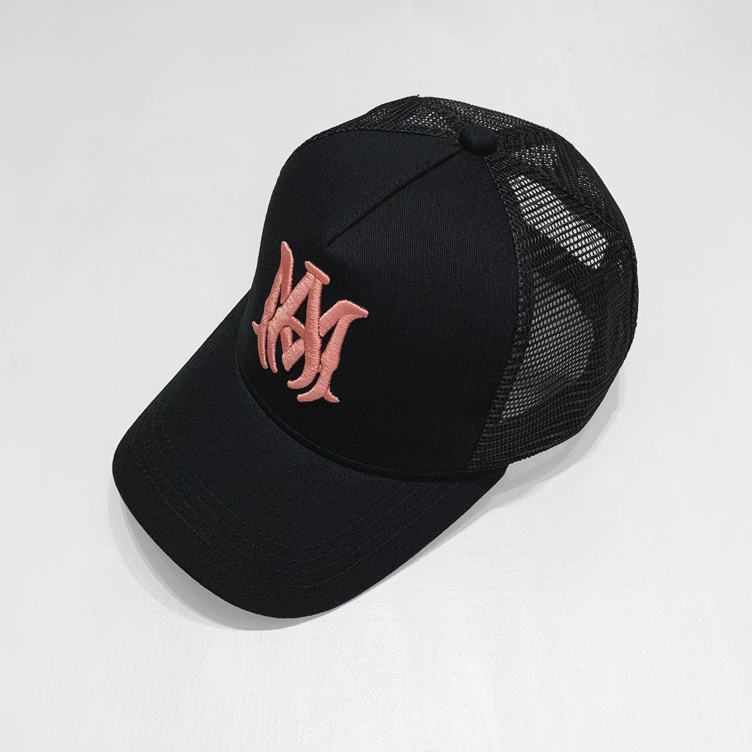 Amiri Luxus Baseball Cap Schwarz Pink – Exklusiver Designer Streetstyle Hut