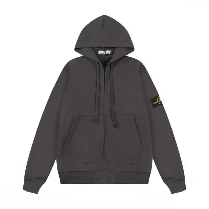 Ikonische Stone Island Monogramm Jacke: Urbaner Stil, Technisches Design, Premium Qualität